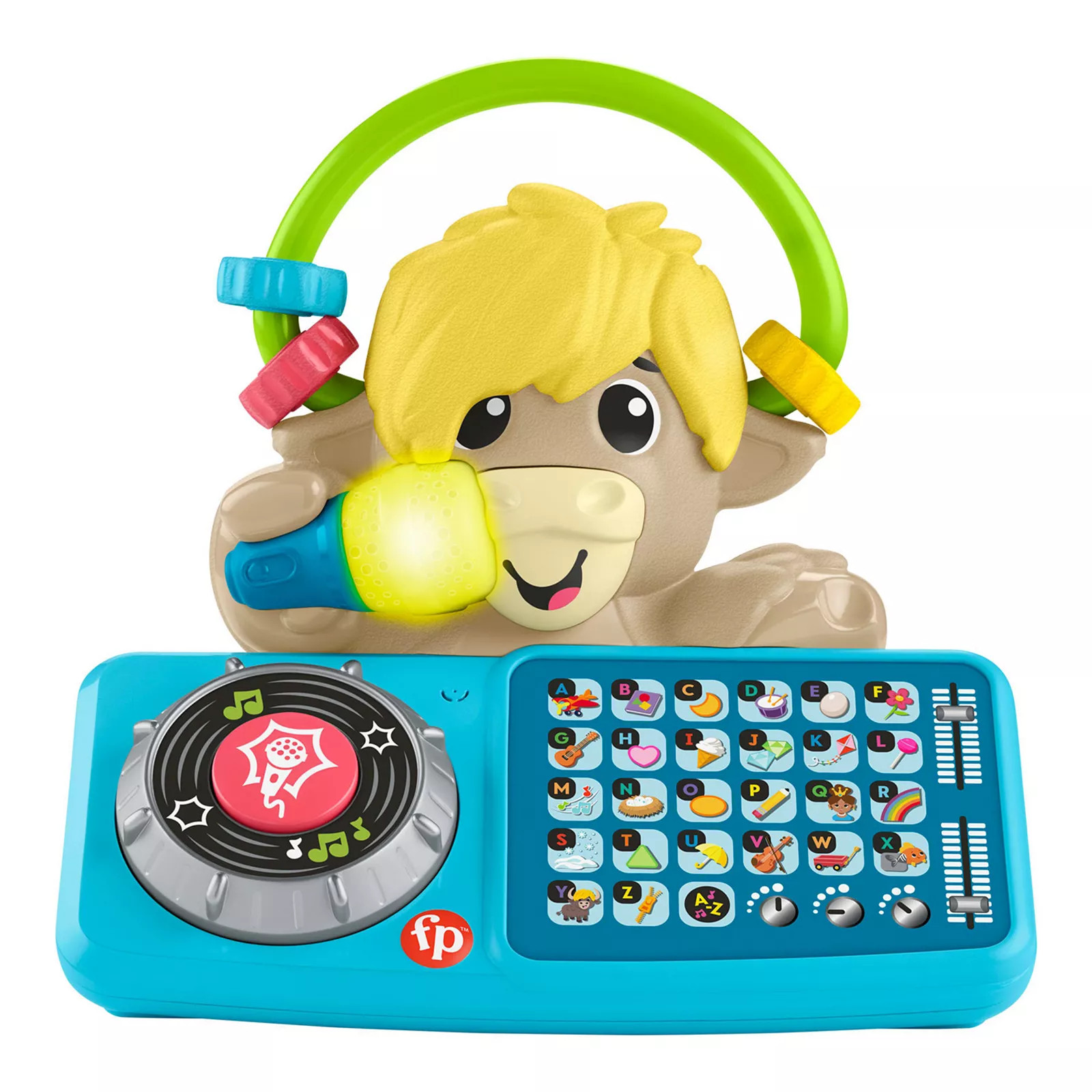Fisher-Price Link Squad A to Z Yak Baby Learning Toy with Music & Lights, Multi | Kohl's