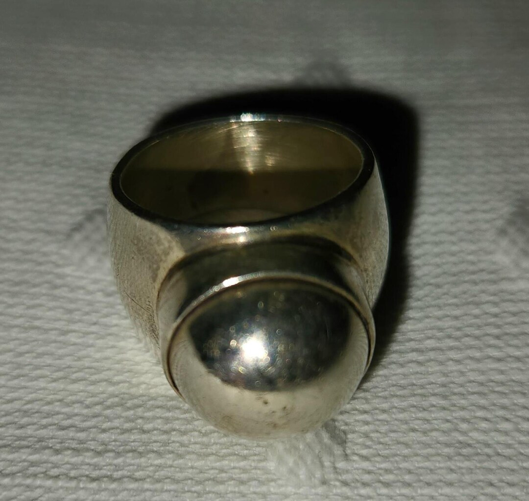 Vtg. MCM Sterling Ring, Mexico-sale - Etsy | Etsy (US)