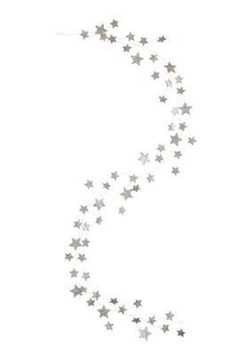6ft. Star Shaped Garland with Glitter | Michaels | Michaels Stores