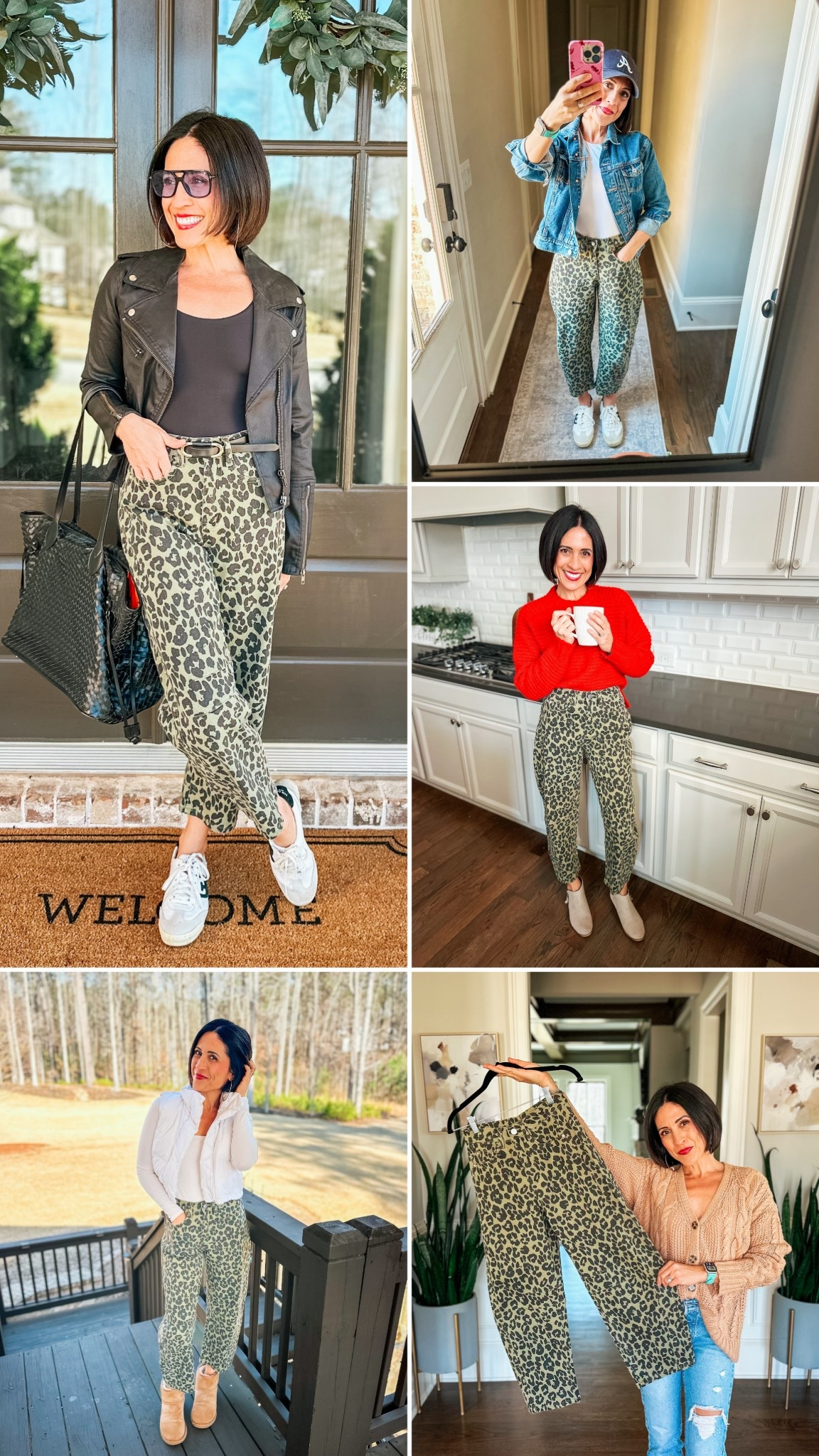 Barrel jeans skeptic turned believer 👖🐆 These leopard barrel jeans from Amazon are such a good Free People look-alike. Relaxed, flattering, and surprisingly easy to style for winter layers and spring outfits. A fun statement piece that still works for everyday mom life.

#LTKgrwm #LTKootd #LTKdayinmylife