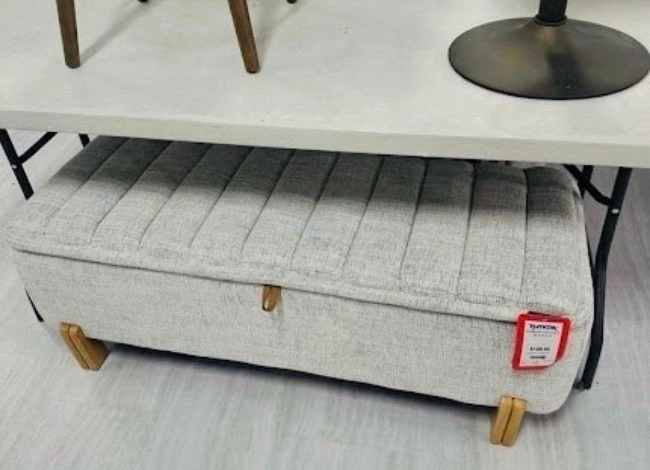 Stop the clutter at the door! Just spotted this stunning textured storage bench and I’m obsessed with the ribbed detailing and those chic light wood legs. It’s the perfect spot to hide away shoes or extra blankets while giving your entryway that high-end, designer feel for a fraction of the price.

#LTKHome
