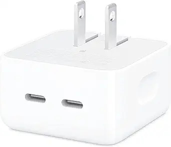 Apple 35W Dual USB-C Port Compact Power Adapter | Amazon (US)