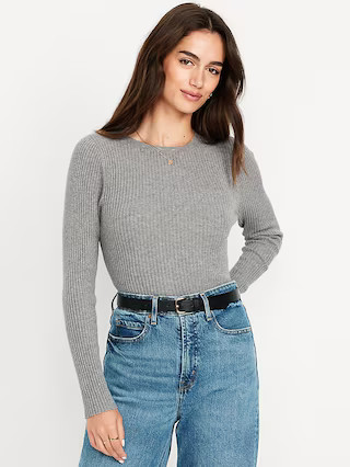 SoSoft Lite Rib Crew-Neck Sweater | Old Navy (US)