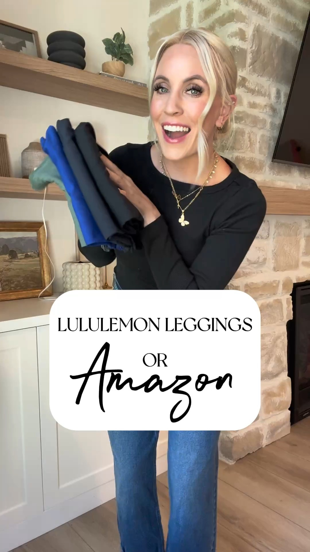 Amazon look for less leggings! These are better than the Lululemon Align leggings! I’m in a size small 

#LTKFindsUnder50 #LTKFitness #LTKStyleTip