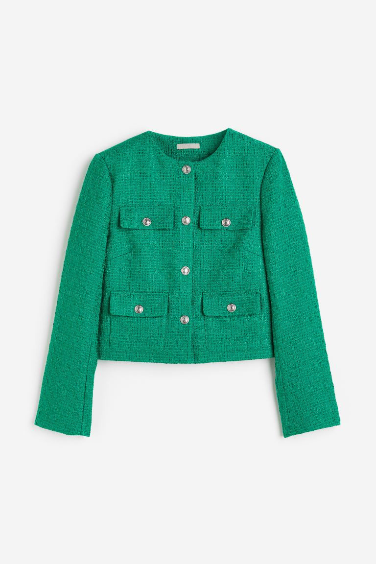 Textured-weave Jacket | H&M (US + CA)