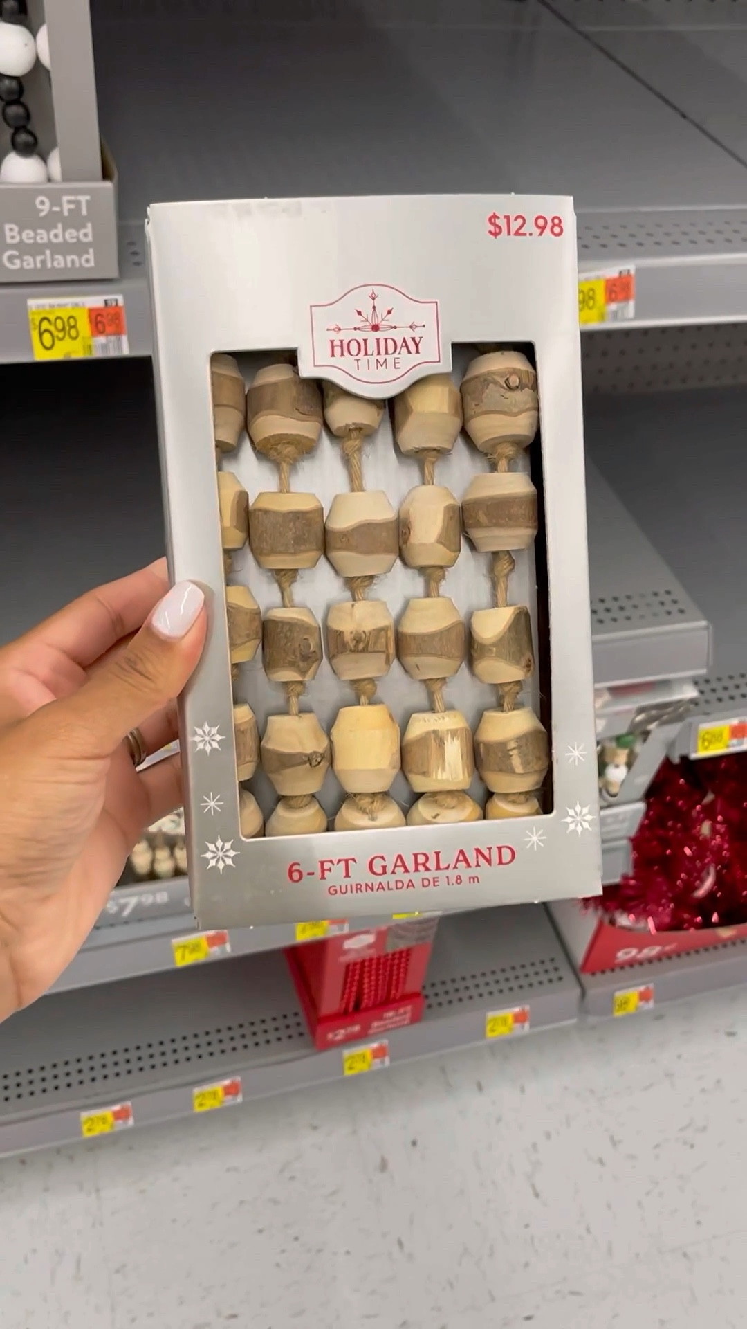 Wood garland at Walmart starting at $6.98. They have so many styles and lengths that range from 6ft, 9ft, and 12ft.

@walmart #christmas #christmasdecor #walmartfinds #thresholdwithstudiomcgee  #christmastreedecorating #plantlady #target #garlands #christmastree #halloween #studiomcgeetarget #rusticchristmas #pampasgrass #jungalowxtarget #targetbullseyesplayground #hearthandhandwithmagnolia #coffeebardecor #falldecor #consoletable #shelfdecor #plantlover #shelfstyling #consoletabledecor #coffeelover #bookshelfdecor #moderndecor #wallart #neutraldecor #fauxplants

#LTKHoliday #LTKunder50 #LTKhome