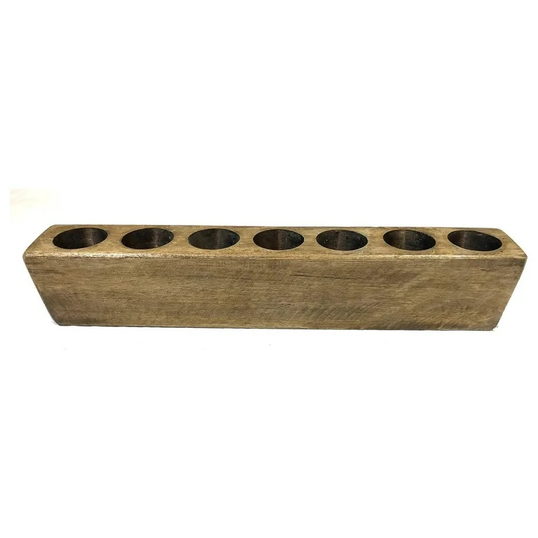 7 Hole Rustic Wooden Sugarmold-Mold | Walmart (US)