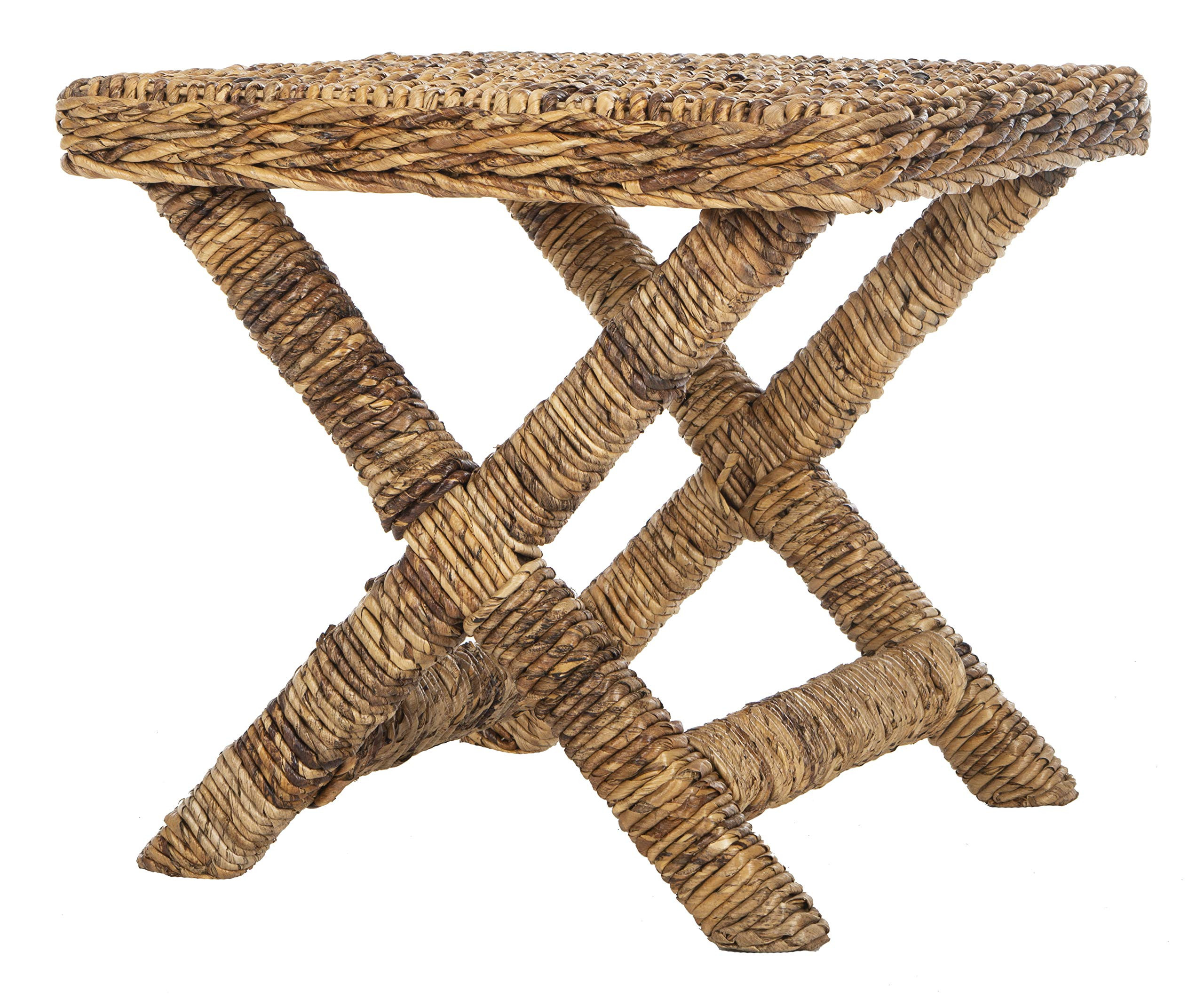 Safavieh Home Collection Manor Wicker Bench | Amazon (US)