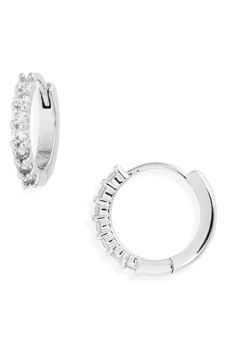 Crystal Huggie Hoop Earrings | Nordstrom