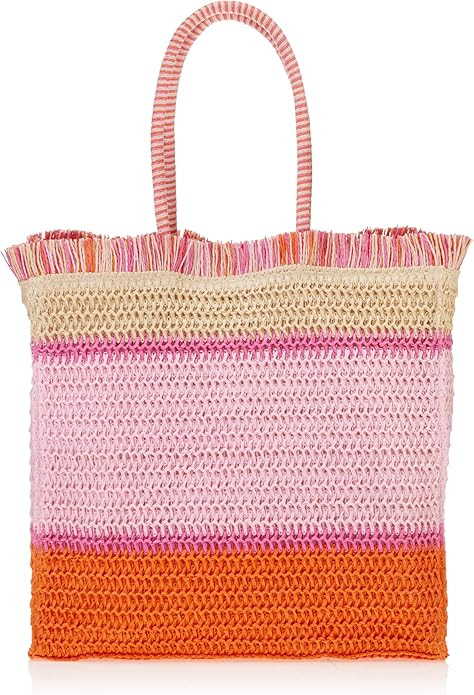 Mud Pie Women's Bright Fringe Tote | Amazon (US)
