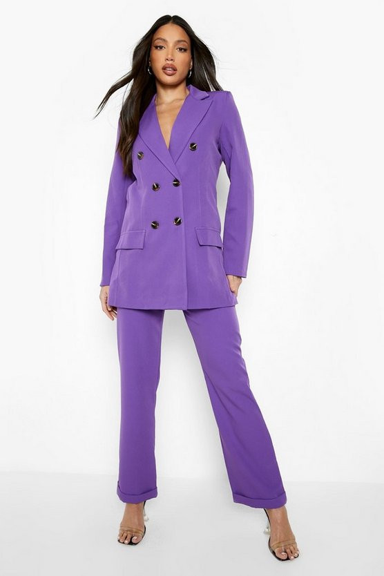 Tall Oversized Double Breasted Blazer | Boohoo.com (US & CA)