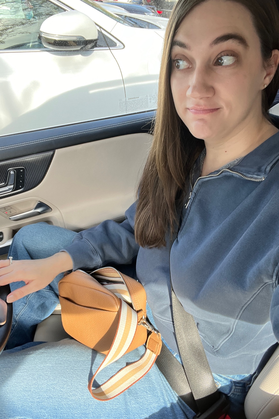 Am I an outfit repeater? Yes, yes I am. When it’s comfy, cute, and I don’t have the mental energy to pick a new outfit you better believe I have that outfit on repeat!



#LTKMidsize #LTKMostLoved #LTKStyleTip