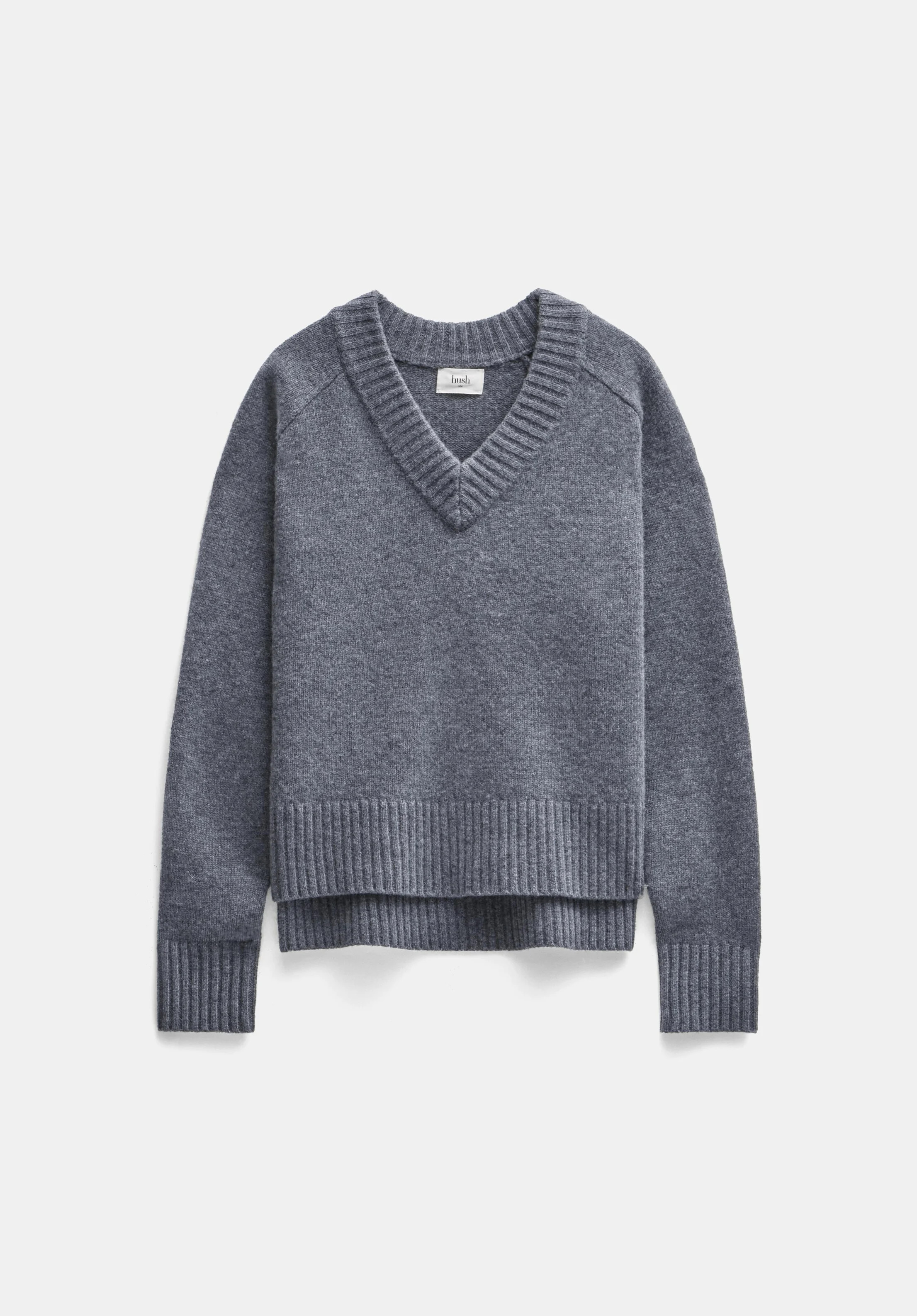 Erica Merino Wool V Neck Jumper | Hush UK
