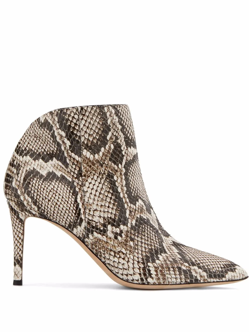 Giuseppe Zanotti Tysha snakeskin-effect Boots  | Black | FARFETCH | Farfetch Global