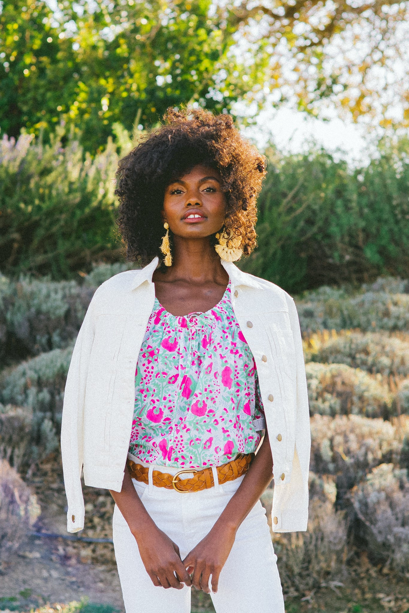 Exclusive White Denim Jacket | Tuckernuck (US)