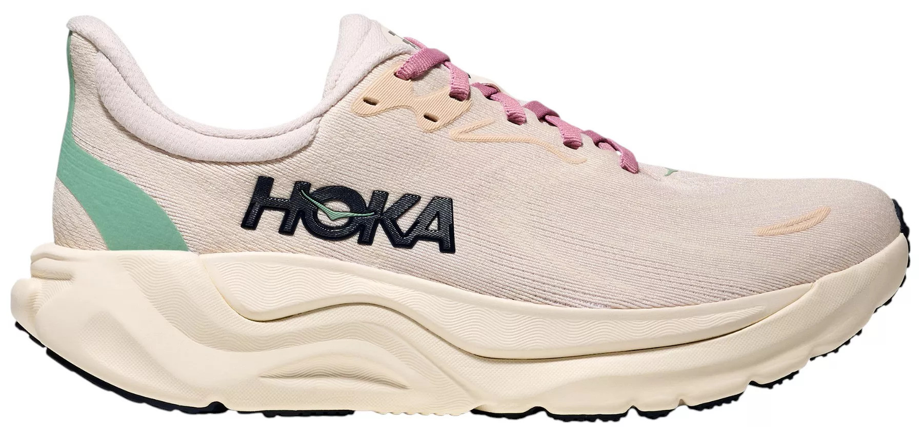 HOKA Women's Arahi 8 Running Shoes, Size 7.5, Cream/Cream | DICK'S Sporting Goods