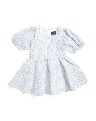 Infant And Toddler Girls Striped Mini Dress | TJ Maxx