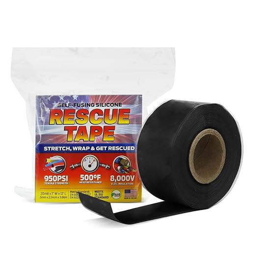 Bond It Rescue Tape, Self-Fusing Silicone for Emergency Plumbing, Pipe & Hose Repair, Electrical ... | Amazon (US)