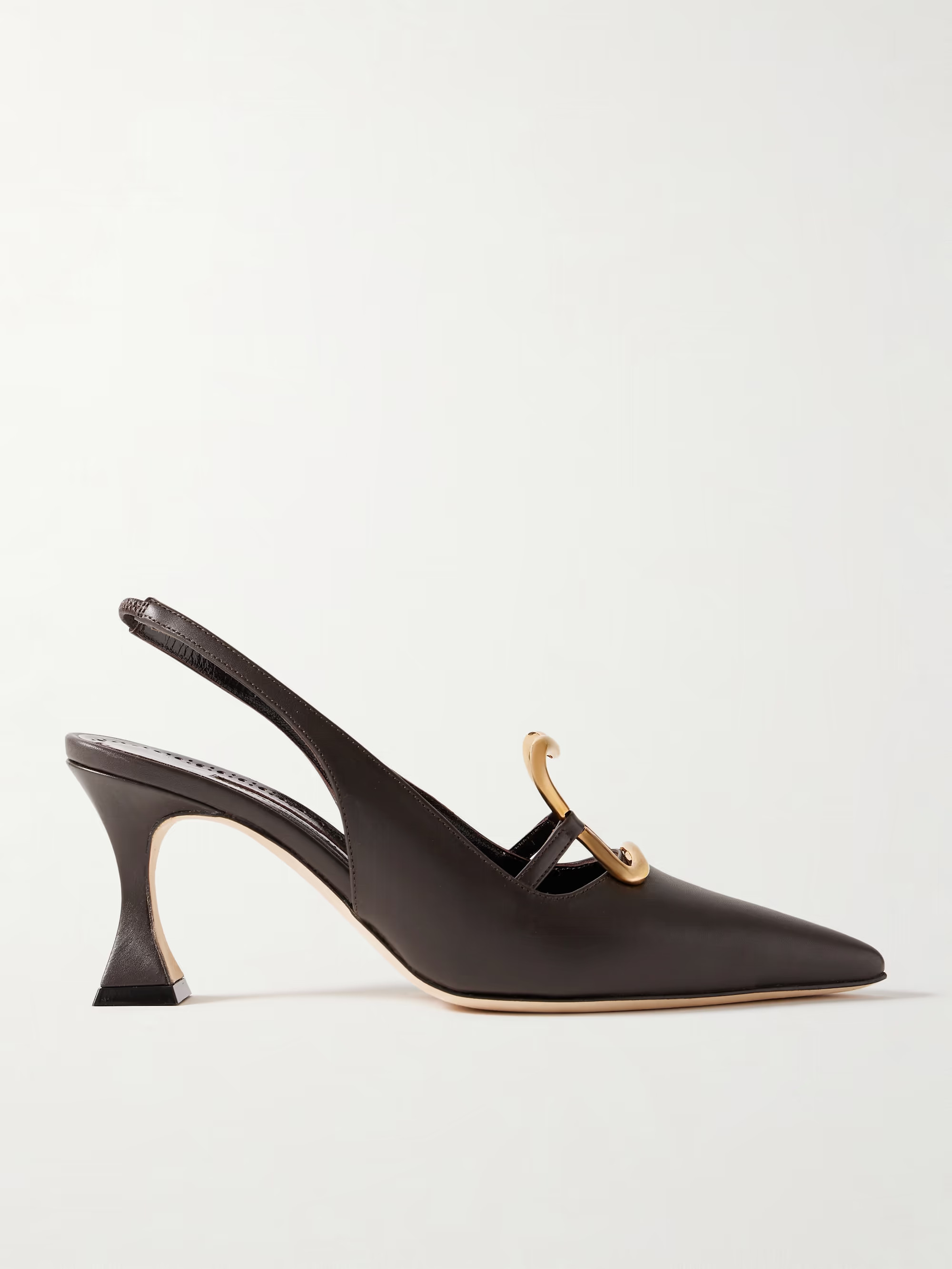 Nikkal 70 leather slingback pumps | NET-A-PORTER (US)