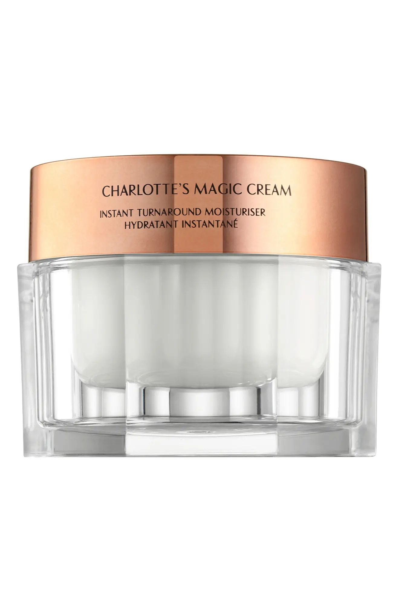 Charlotte Tilbury Magic Cream Face Moisturizer with Hyaluronic Acid in Jar at Nordstrom, Size 1.7 Oz | Nordstrom
