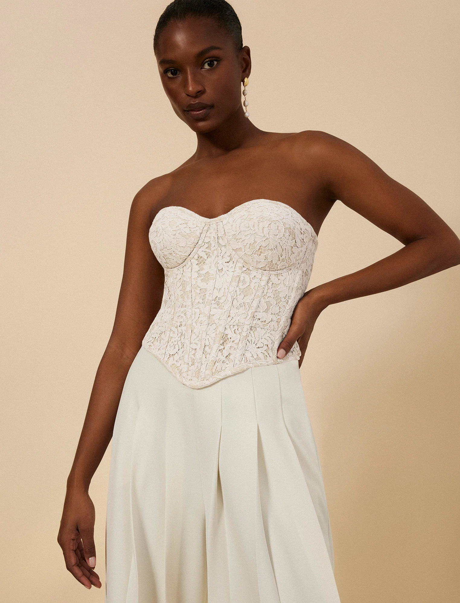 Strapless Bustier Top | BCBG Max Azria 
