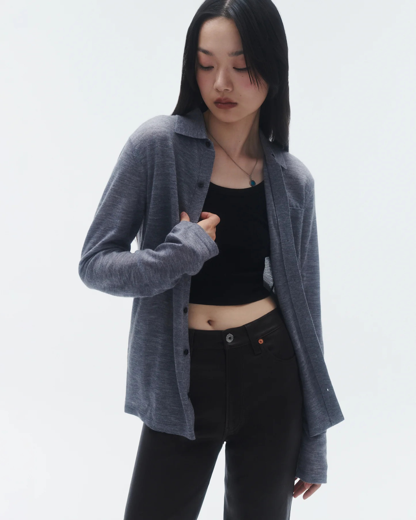 Showtime Shirt - Steel | Guest In Residence