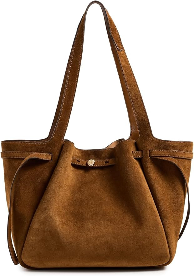 Tory Burch Women's Romy Suede Tote Bag | Amazon (US)