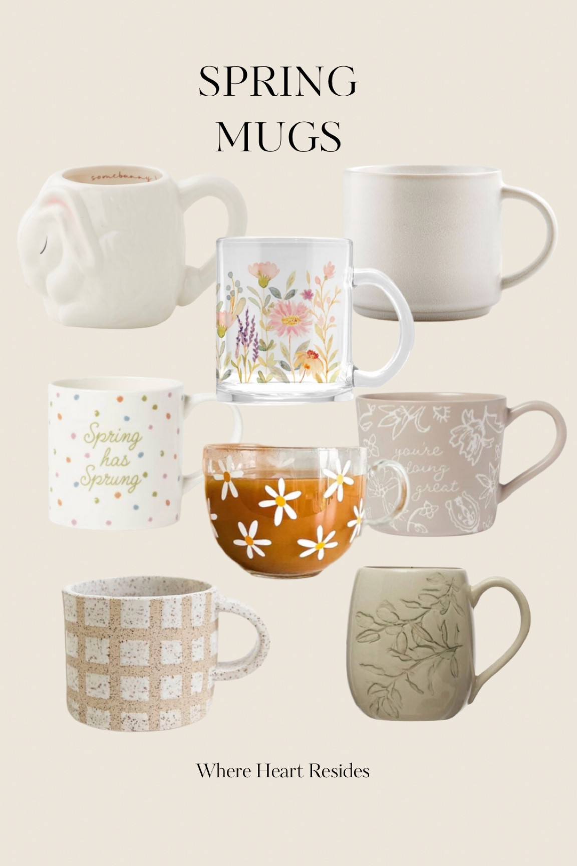 Mugs I’m loving this Spring! 

#LTKhome #LTKunder50 #LTKSeasonal