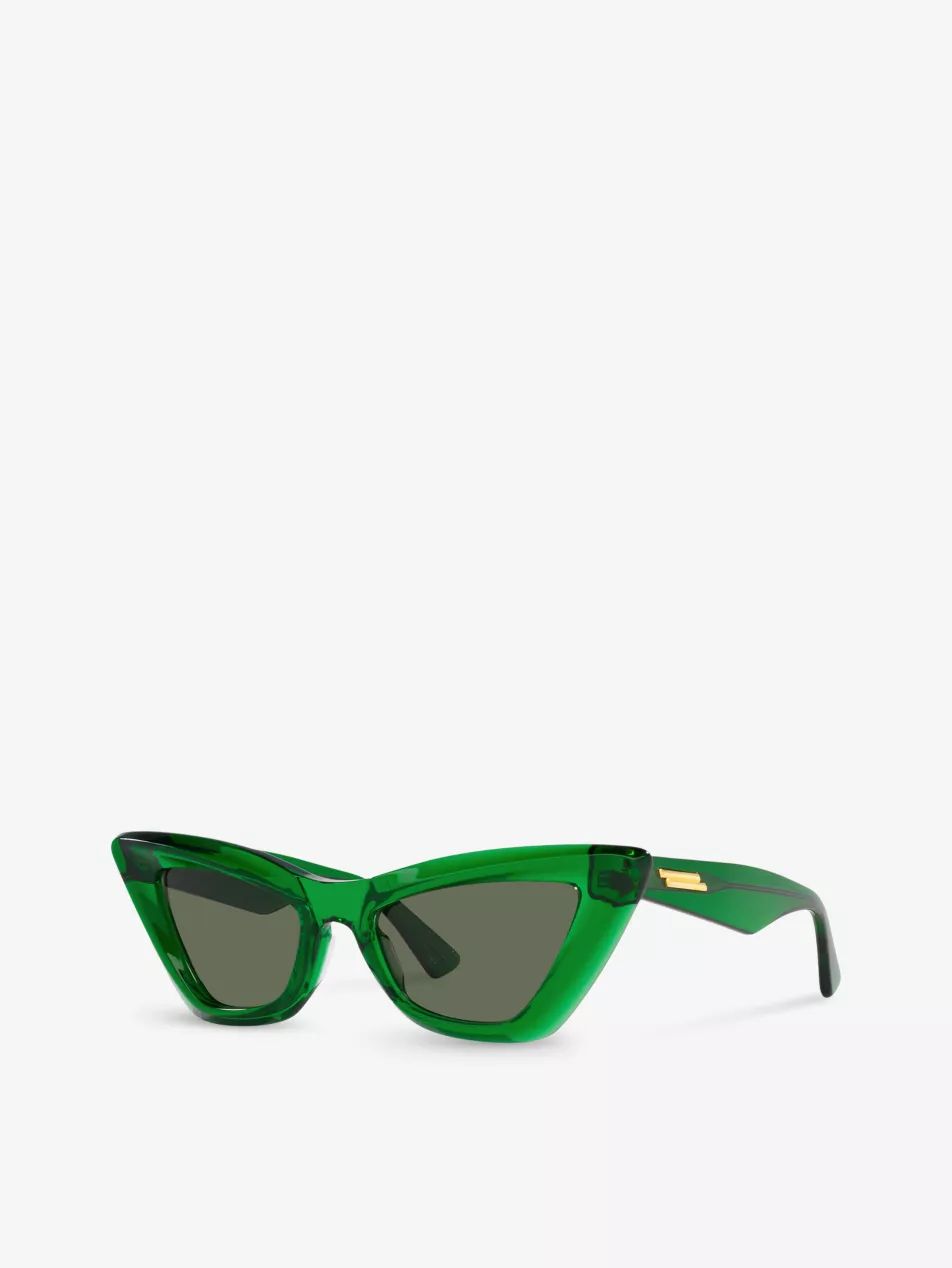 BV1101S cat-eye acetate sunglasses | Selfridges