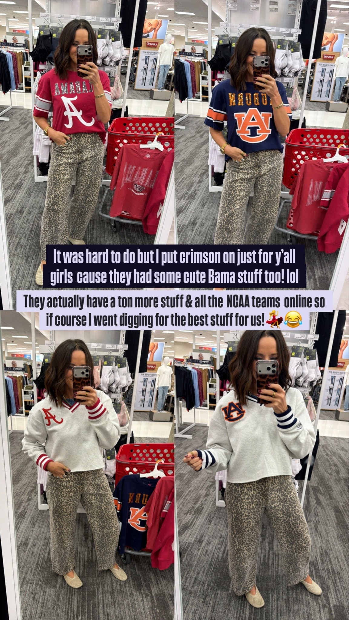 War Eagle girls! Found some cute gameday things while shopping the other day! Wearing a size large in the @sweatshirt and medium in the top!

#LTKootd #LTKSeasonal