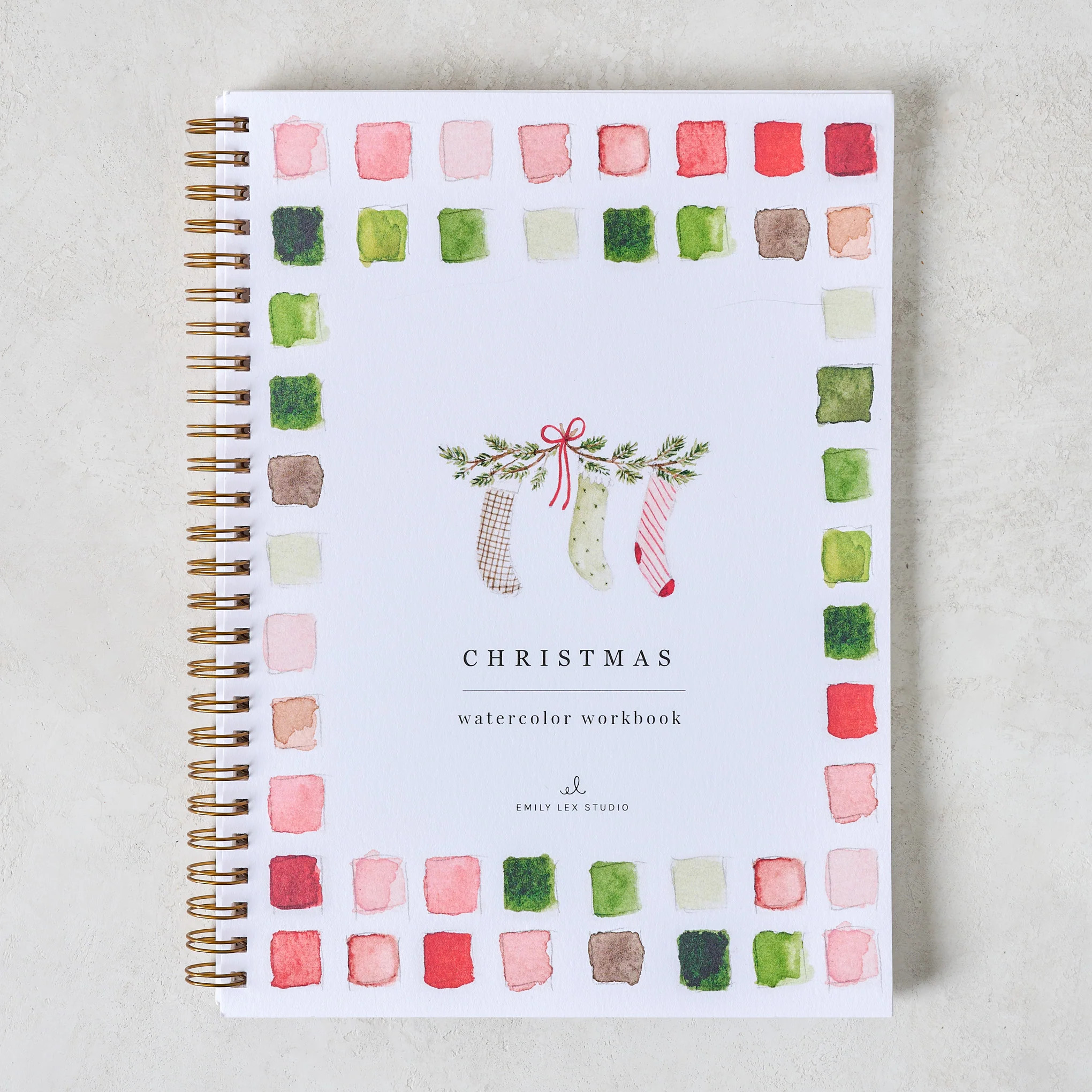 Christmas Watercolor Workbook | Magnolia