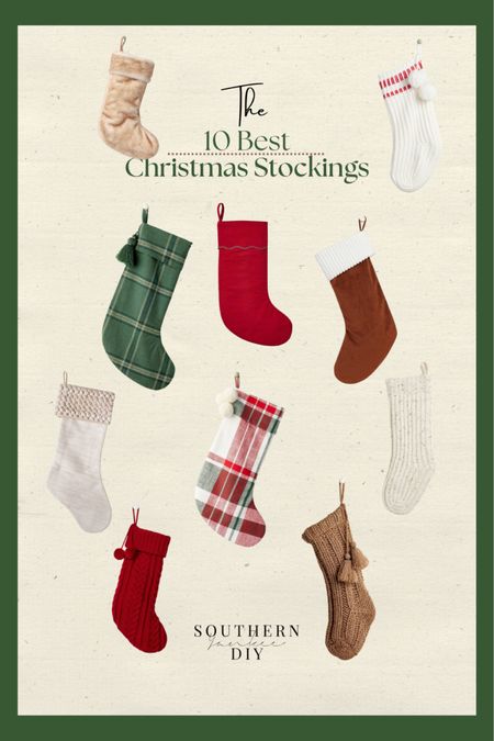 19 best budget Christmas stockings 

#LTKHoliday #LTKHolidaySale #LTKhome