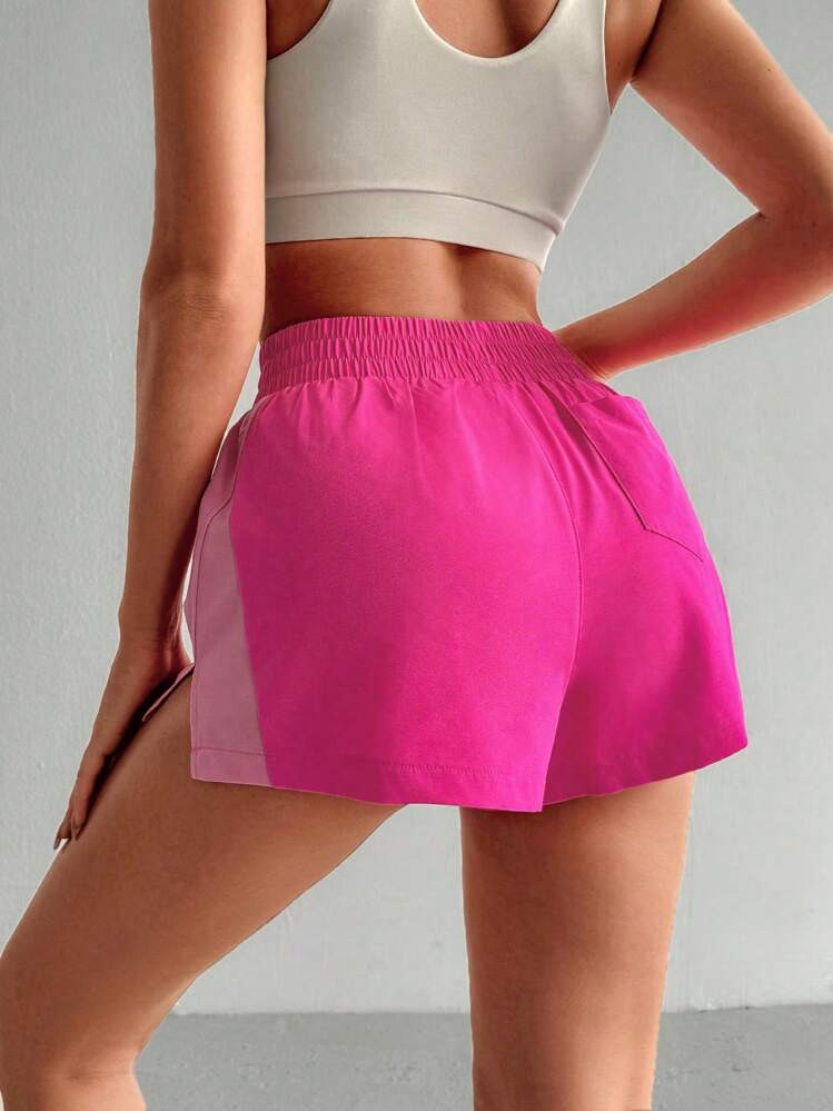 SHEIN Core Rhythm Women's Solid Color Simple Daily Casual Sport ShortsWomen Sweat Short, Gym Short, Biker Short | SHEIN