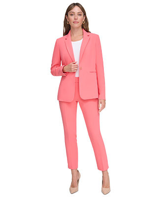 Tommy Hilfiger Women's Slim One-Button Blazer - Macy's | Macy's