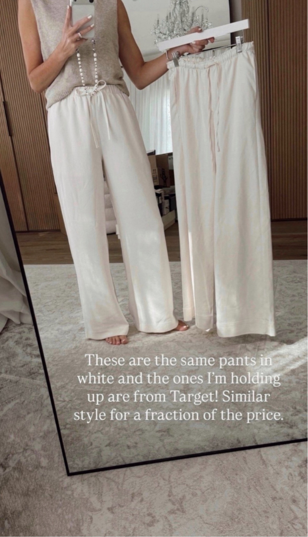 I wear the size small in the Aritzia pants and XS in the target pants. Love them both!! #stylinfinds #Aritzia  #Target 

#LTKSeasonal #LTKootd #LTKgrwm