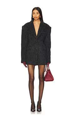 Nakedvice The Albert Faux Fur Coat in Charcoal from Revolve.com | Revolve Clothing (Global)