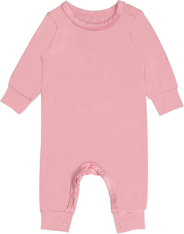 Bamboo Baby Pajamas, Long Sleeve with Snap Closure Pajamas Sleepers | Amazon (US)