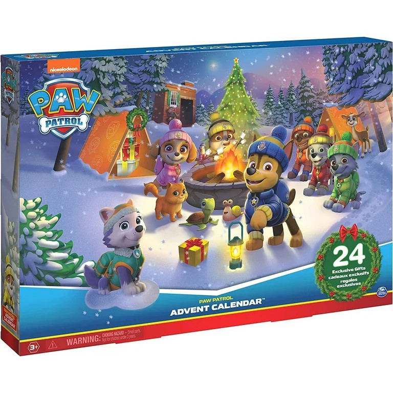 Paw Patrol Advent Calendar - Winter Camping Scene | Walmart (US)