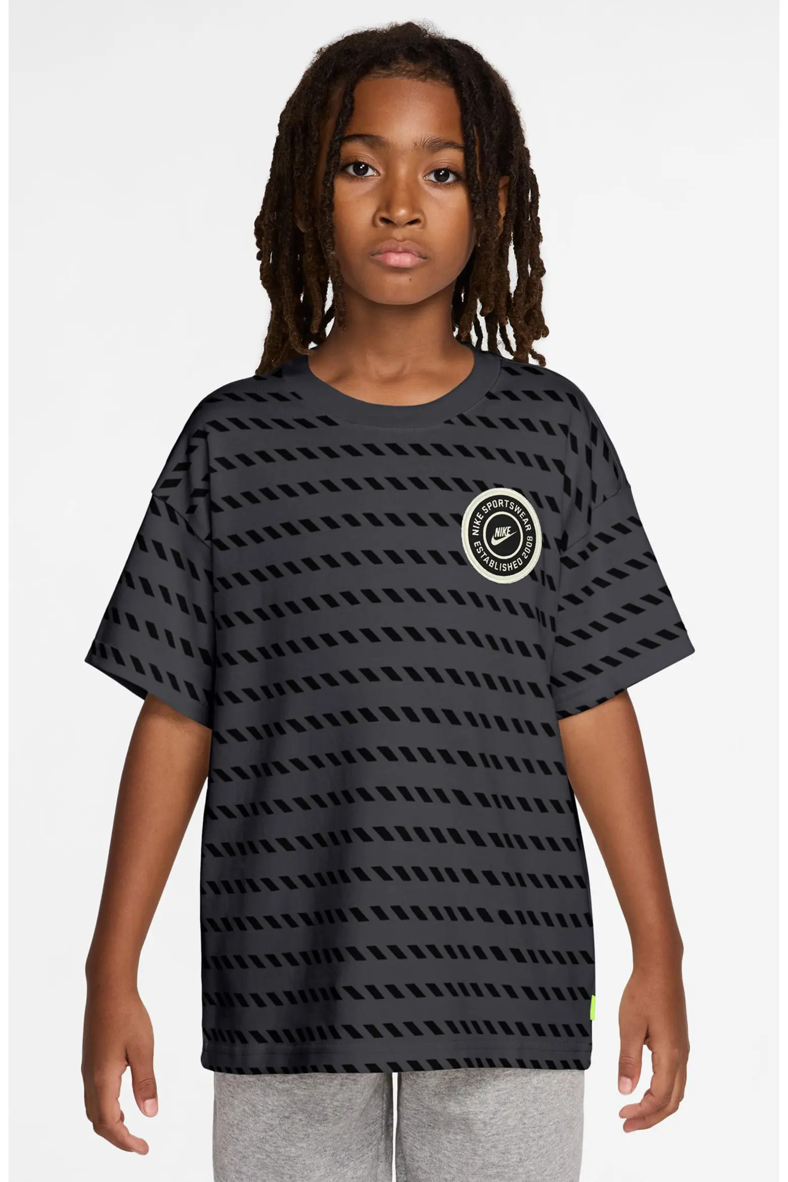 Nike Kids' Sportswear Max90 Broken Stripe Cotton T-Shirt (Men) | Nordstrom | Nordstrom