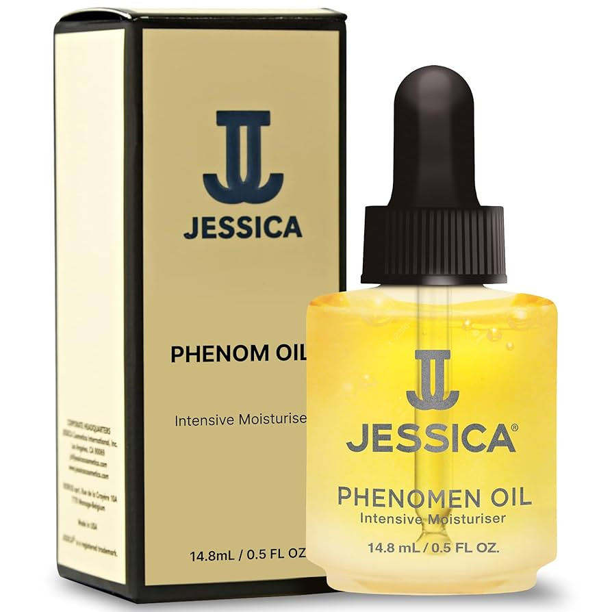 JESSICA Phenomen Cuticle Oil for Nails, Intensive Moisturiser, Natural Jojoba, Almond and Rice Oi... | Amazon (UK)