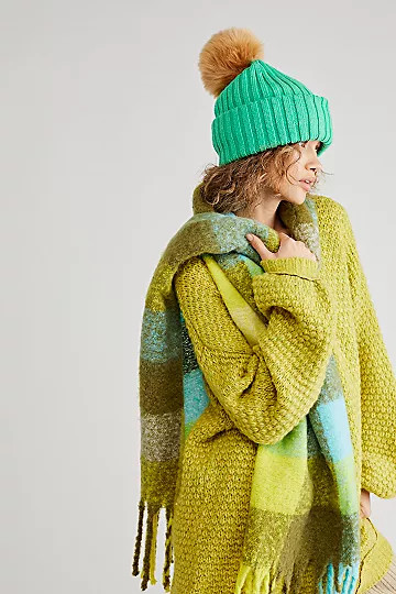 Vortex Rib Pom Beanie | Free People (Global - UK&FR Excluded)