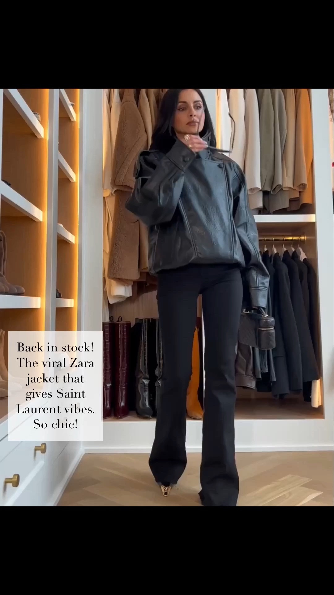 Last week’s best sellers 
Zara funnel neck leather jacket back in stock

#LTKSeasonal #LTKOver40 #LTKmomlife