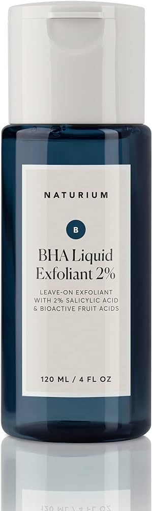 Naturium BHA Liquid Exfoliant 2%, Leave-on Face & Skin Care Exfoliating Pore Treatment, with Sali... | Amazon (US)