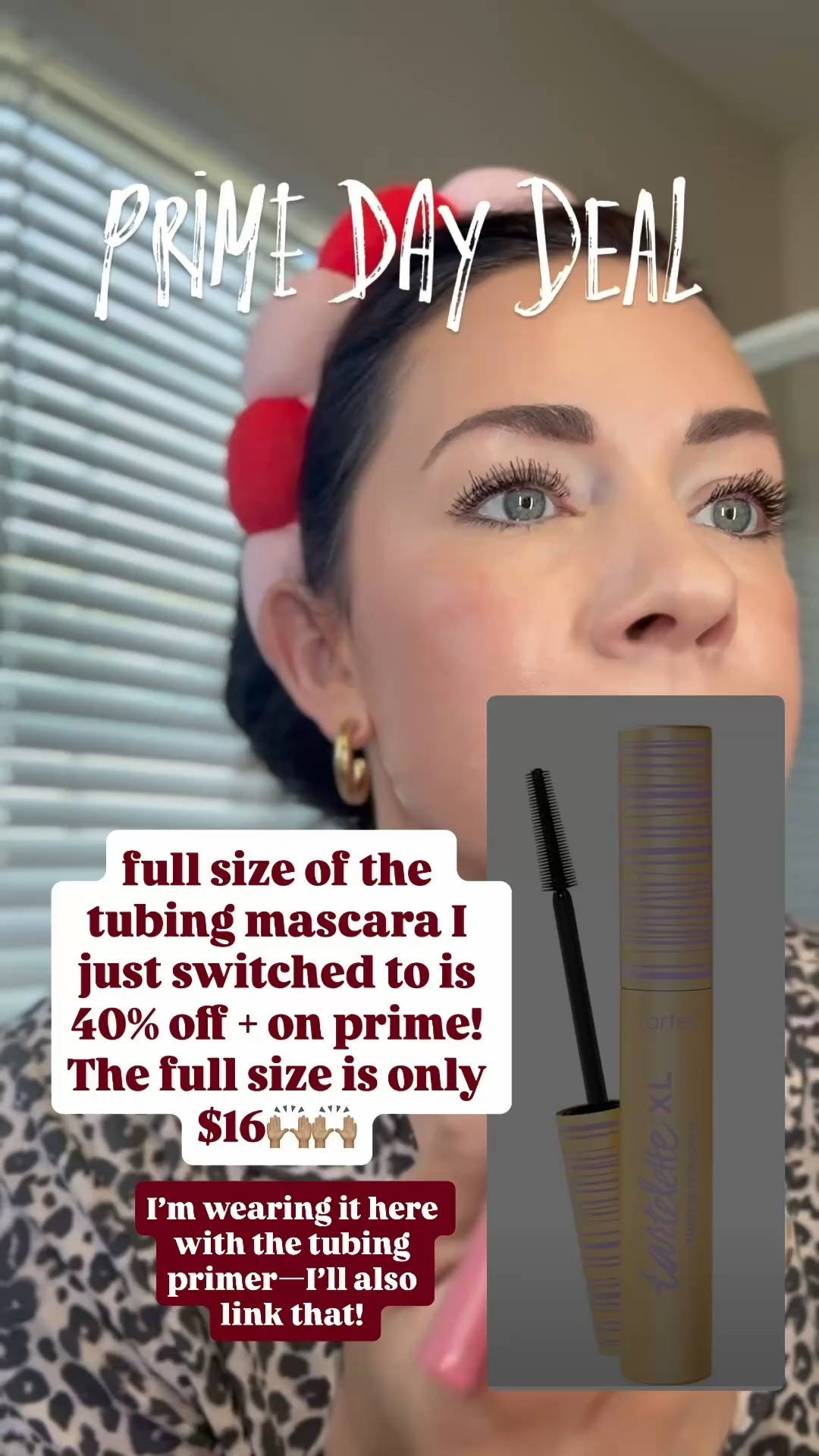 Tarte tubing mascara 40% off + on prime! 
Prime day deal

#LTKBeauty #LTKSaleAlert #LTKFindsUnder50