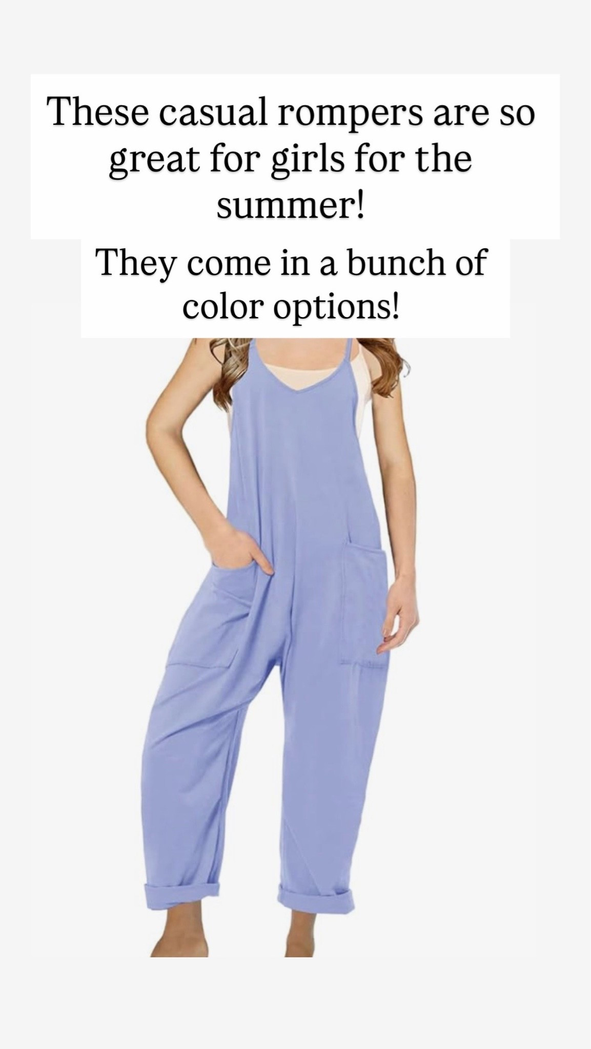 I love these casual rompers for girls

#LTKKids