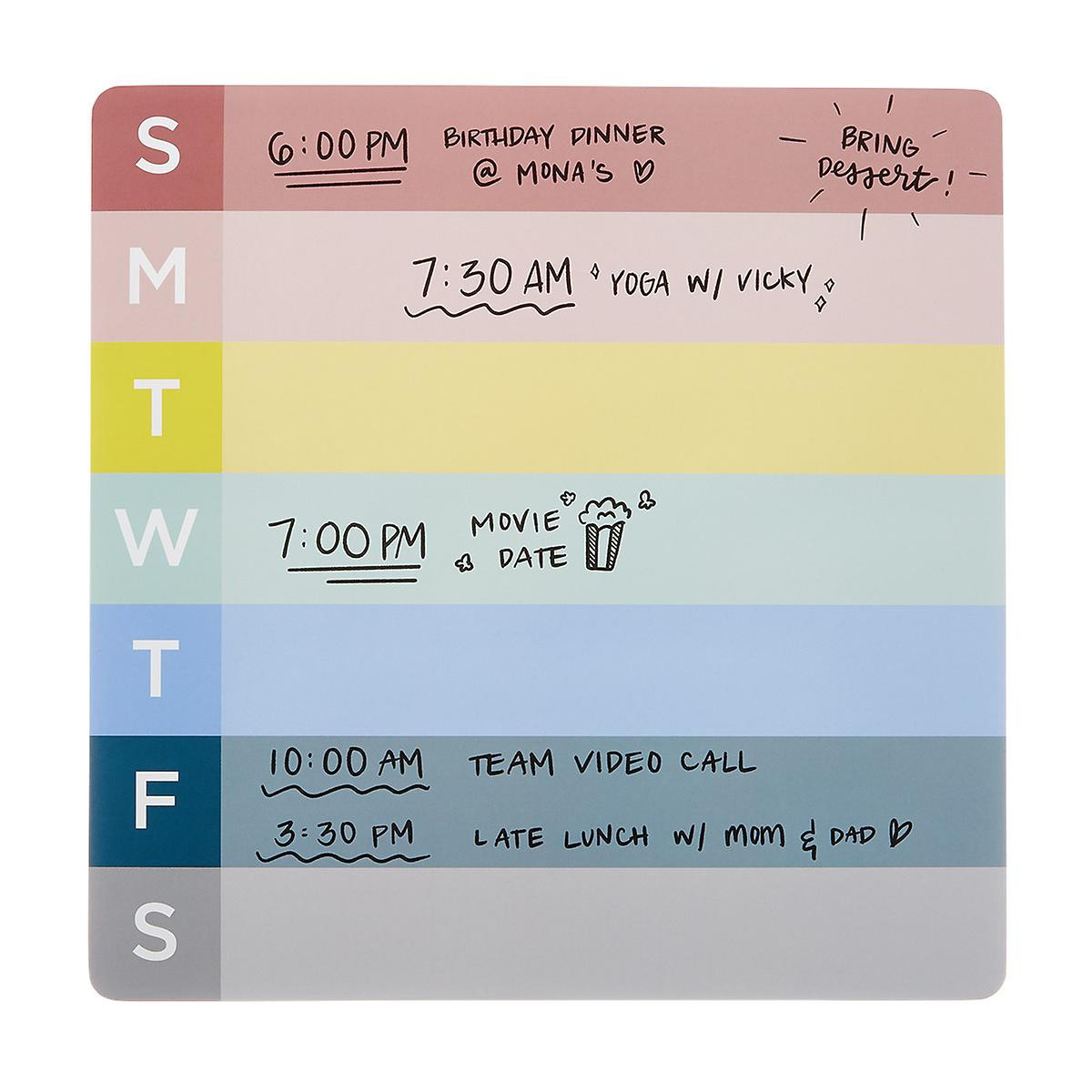 U-Brands Weekly Notepad | The Container Store