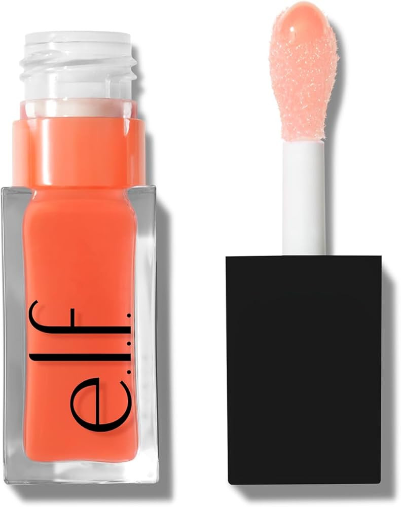 e.l.f. Glow Reviver Lip Oil, Nourishing Tinted Lip Oil For A High-shine Finish, Infused With Jojo... | Amazon (US)
