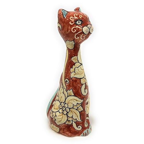 CERAMICHE D'ARTE PARRINI - Ceramic Cats Figurine Italian Art Pottery Design Animals Collection Ma... | Amazon (US)