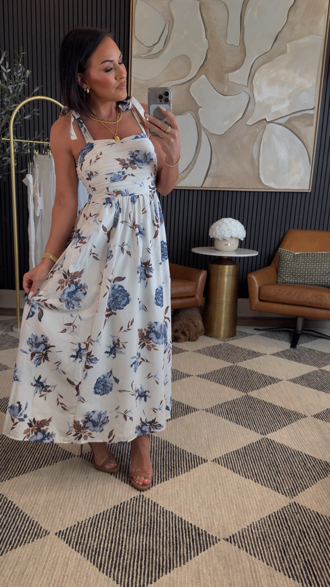 knee length dresses for ladies Jour Maxi Dress