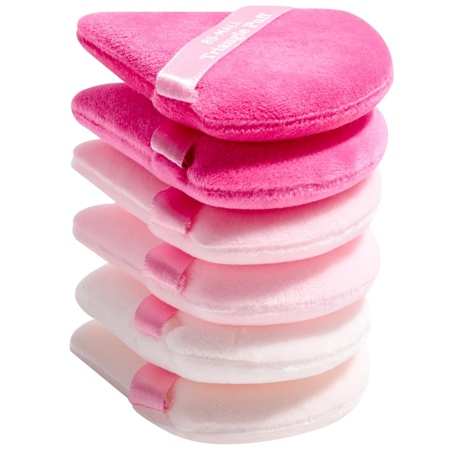 BS-MALL BS-MALL Triangle Powder Puff Face Makeup Sponge Soft Triangle Powder Puffs for Loose Powd... | Amazon (US)